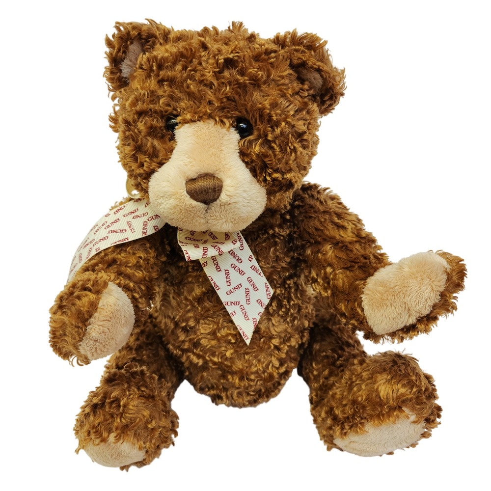 Gund Paxton Brown Shaggy Teddy Bear Plush Stuffed Animal 15231 12 inch